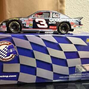 1999 Action 1:24 Dale Earnhardt #3 GM Goodwrench Service Plus / Sign Last Lap of